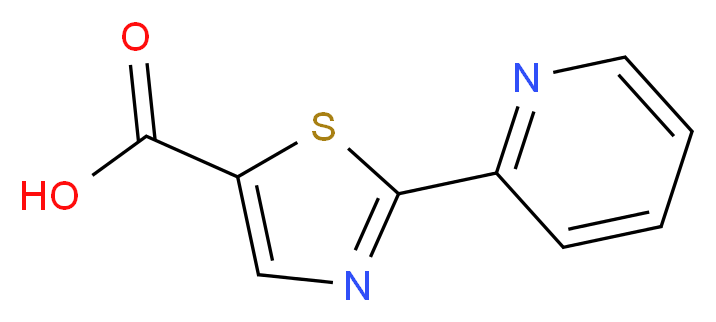 2-(pyridin-2-yl)-1,3-thiazole-5-carboxylic acid_Molecular_structure_CAS_)