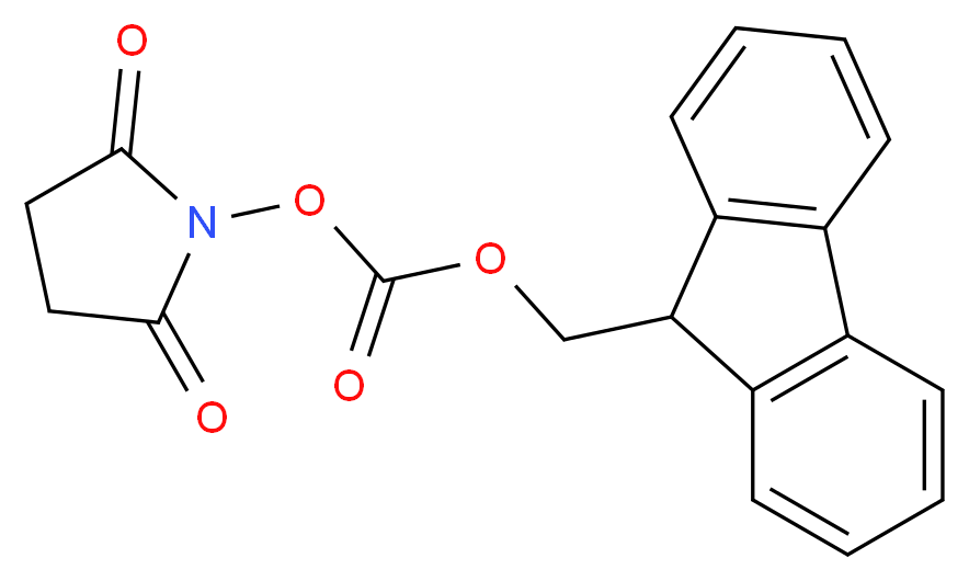 Fmoc N-hydroxysuccinimide ester_Molecular_structure_CAS_82911-69-1)