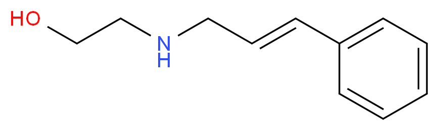 2-[(3-phenyl-2-propen-1-yl)amino]ethanol_Molecular_structure_CAS_99858-64-7)