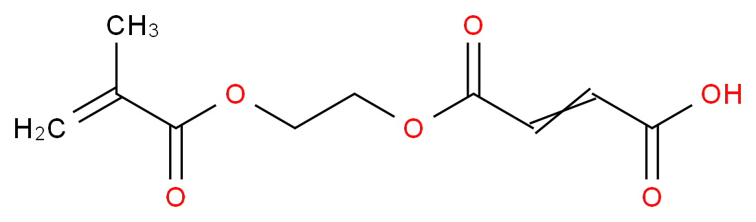 4-(2-(Methacryloyloxy)ethoxy)-4-oxobut-2-enoic acid_Molecular_structure_CAS_51978-15-5)
