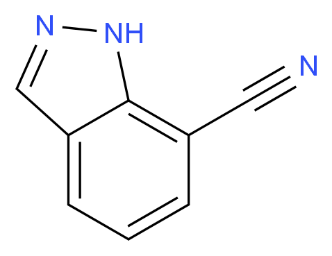 1H-Indazole-7-carbonitrile_Molecular_structure_CAS_256228-64-5)