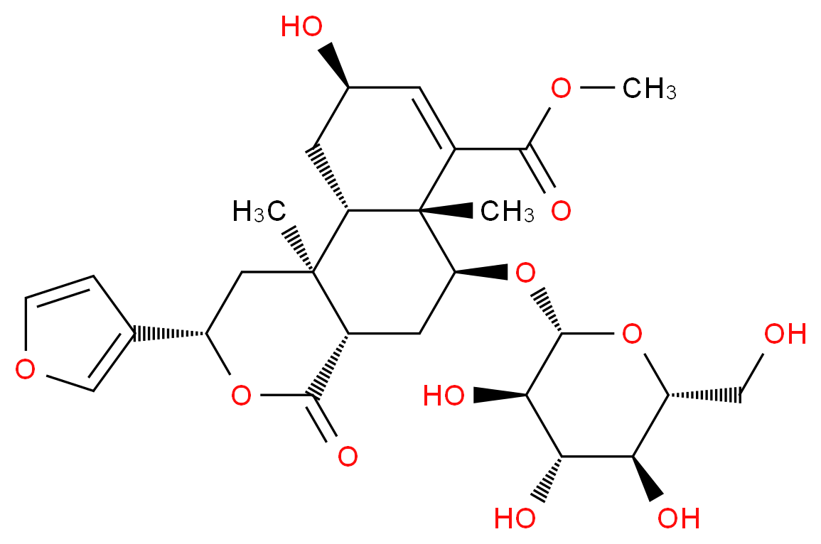 Borapetoside B_Molecular_structure_CAS_104901-05-5)