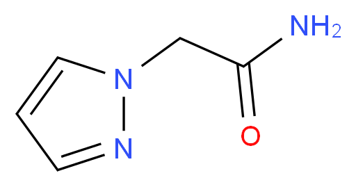 2-(1H-pyrazol-1-yl)acetamide_Molecular_structure_CAS_)