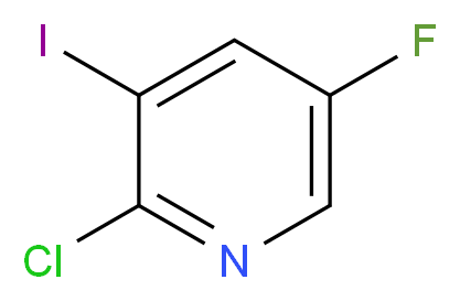 2-CHLORO-5-FLUORO-3-IODOPYRIDINE_Molecular_structure_CAS_884494-33-1)