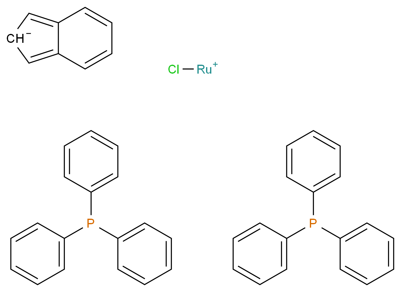 Chloro(indenyl)bis(triphenylphosphine)ruthenium(II)_Molecular_structure_CAS_99897-61-7)