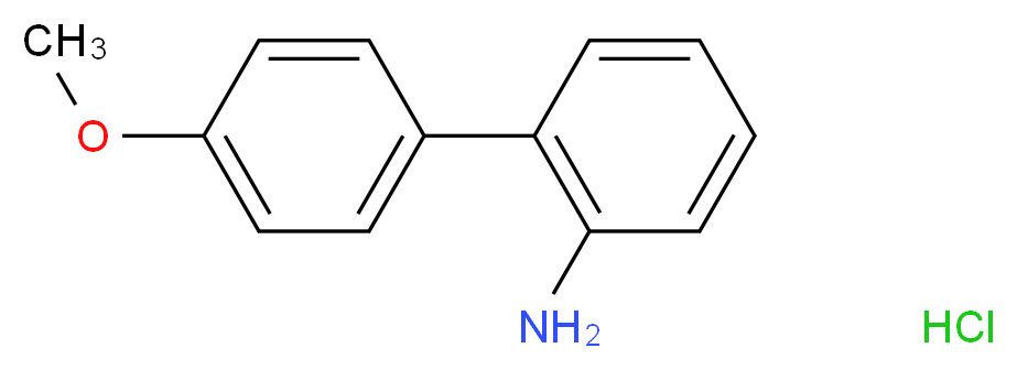 4'-Methoxy-[1,1'-biphenyl]-2-amine hydrochloride_Molecular_structure_CAS_)