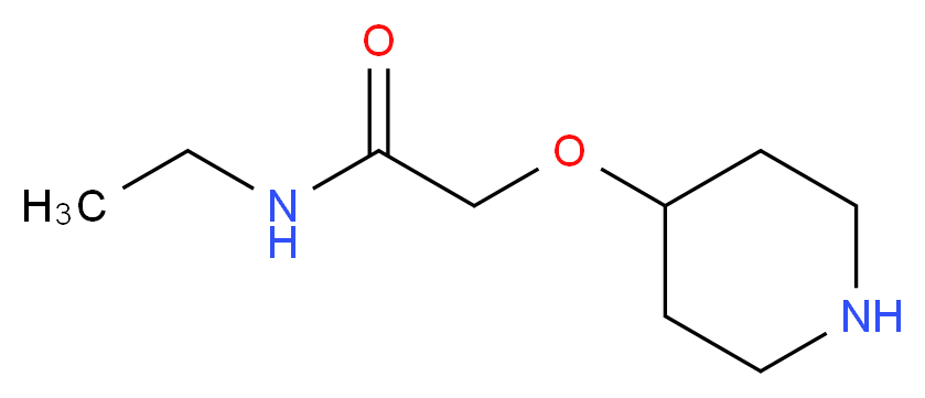 N-Ethyl-2-(4-piperidinyloxy)acetamide_Molecular_structure_CAS_521074-81-7)