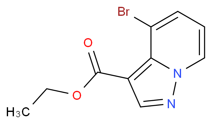 Ethyl 4-bromopyrazolo[1,5-a]pyridine-3-carboxylate_Molecular_structure_CAS_55899-29-1)