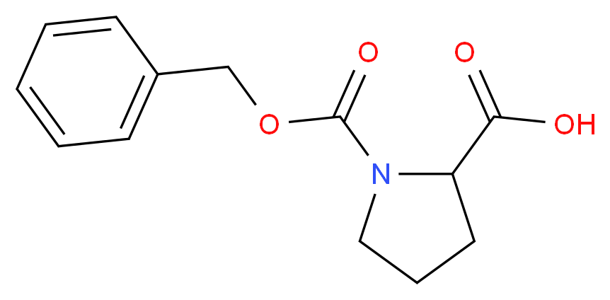 1-[(Benzyloxy)carbonyl]pyrrolidine-2-carboxylic acid_Molecular_structure_CAS_)