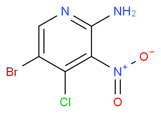 2-Amino-5-bromo-4-chloro-3-nitropyridine_Molecular_structure_CAS_942947-95-7)