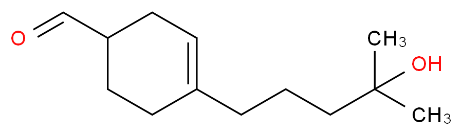 4-(4-Hydroxy-4-methylpentyl)cyclohex-3-enecarbaldehyde_Molecular_structure_CAS_31906-04-4)