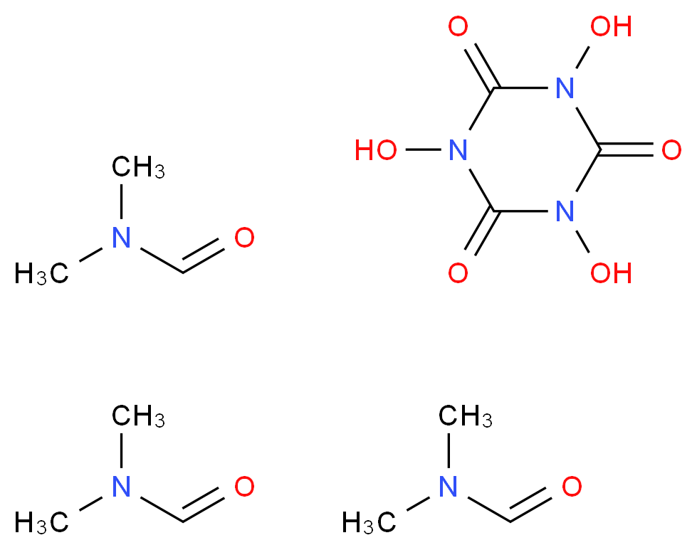 N,N′,N″-Trihydroxyisocyanuric acid dimethylformamide complex_Molecular_structure_CAS_1173023-16-9)
