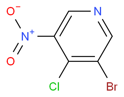 3-Bromo-4-chloro-5-nitropyridine_Molecular_structure_CAS_31872-63-6)