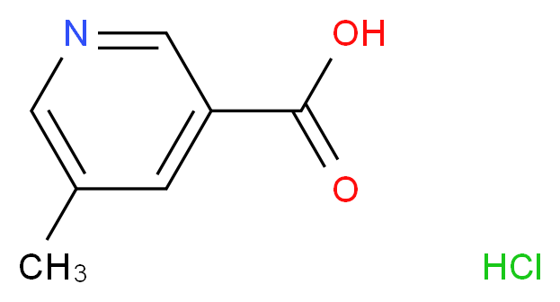 5-Methylnicotinic acid hydrochloride_Molecular_structure_CAS_40473-04-9)