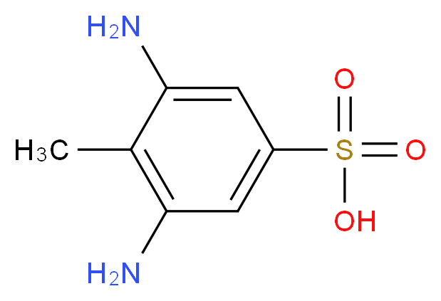 3,5-Diamino-4-methylbenzenesulfonic acid_Molecular_structure_CAS_98-25-9)