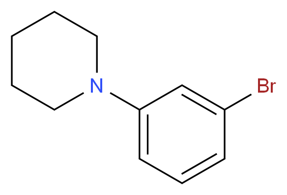 1-(3-bromophenyl)piperidine_Molecular_structure_CAS_84964-24-9)
