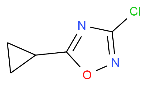 3-chloro-5-cyclopropyl-1,2,4-oxadiazole_Molecular_structure_CAS_)