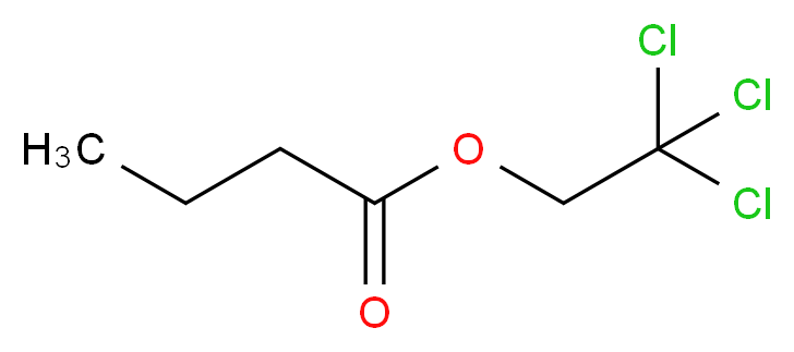 2,2,2-Trichloroethyl butyrate_Molecular_structure_CAS_57392-44-6)