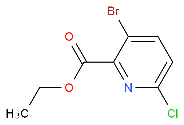 Ethyl 3-bromo-6-chloropicolinate_Molecular_structure_CAS_1065074-97-6)