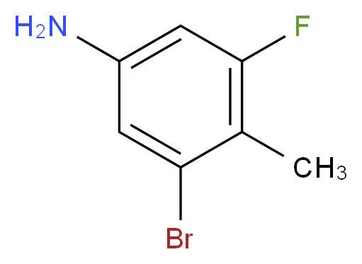 3-Bromo-5-fluoro-4-methylaniline_Molecular_structure_CAS_207110-35-8)