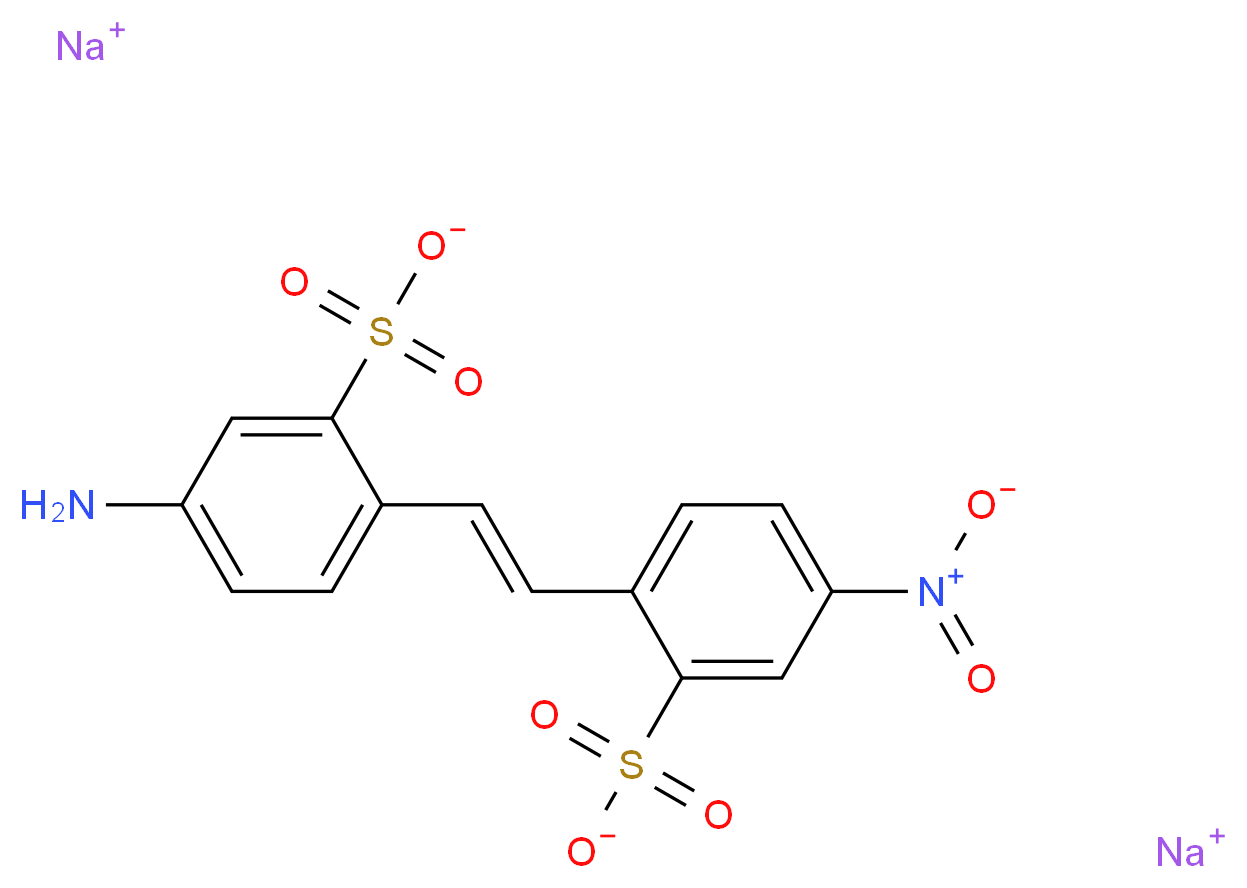 4-Amino-4'-nitrostilbene-2,2'-disulfonic Acid Disodium Salt_Molecular_structure_CAS_6634-82-8)