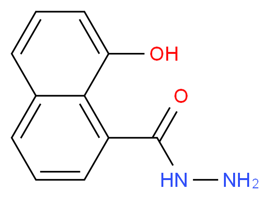 8-Hydroxy-1-naphthoic hydrazide_Molecular_structure_CAS_)