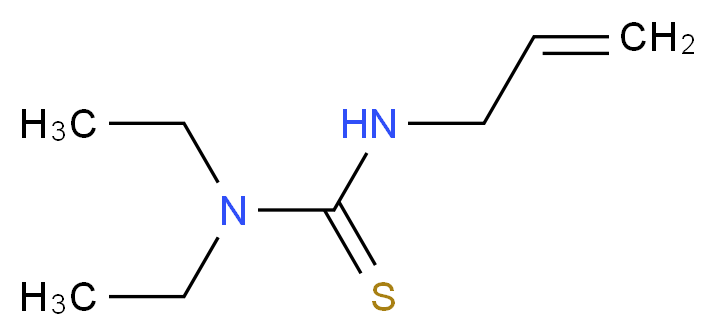 1-Allyl-3,3-diethyl-2-thiourea_Molecular_structure_CAS_21645-26-1)