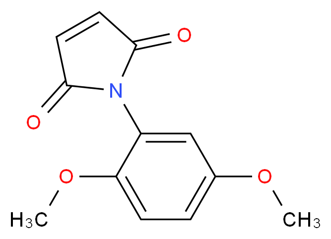1-(2,5-Dimethoxy-phenyl)-pyrrole-2,5-dione_Molecular_structure_CAS_40783-24-2)