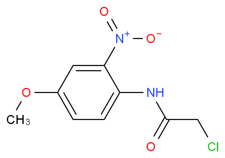 2-chloro-N-(4-methoxy-2-nitrophenyl)acetamide_Molecular_structure_CAS_3223-77-6)