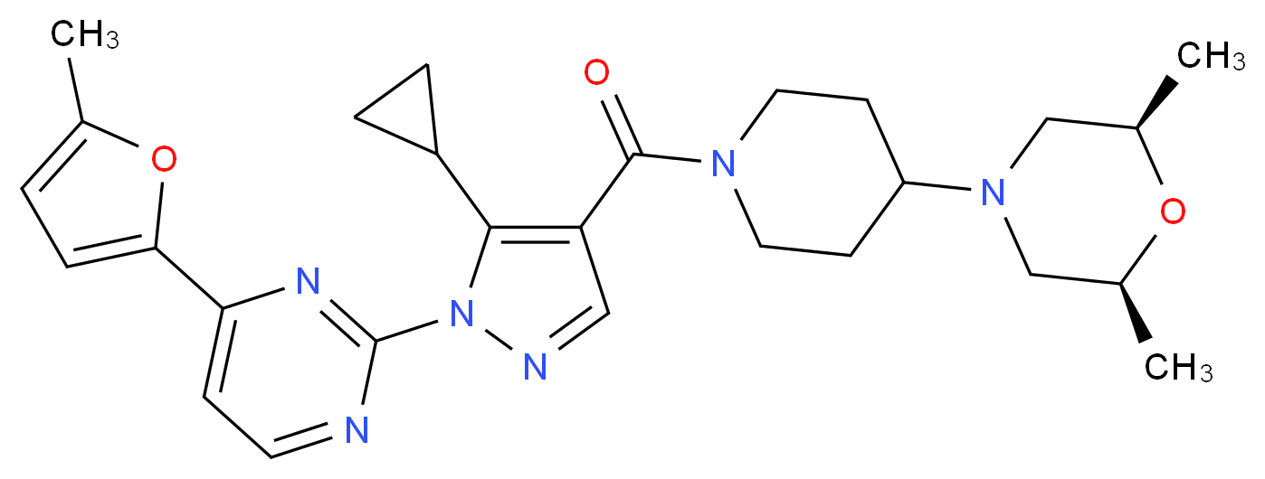  molecular structure