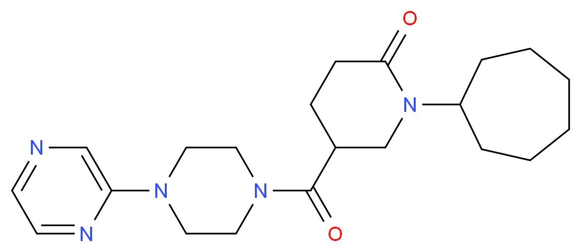1-cycloheptyl-5-{[4-(2-pyrazinyl)-1-piperazinyl]carbonyl}-2-piperidinone_Molecular_structure_CAS_)