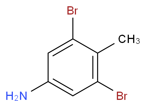 3,5-Dibromo-4-methylaniline_Molecular_structure_CAS_13194-73-5)