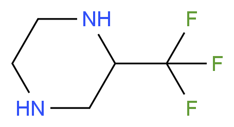 (±)-2-(Trifluoromethyl)piperazine_Molecular_structure_CAS_131922-05-9)