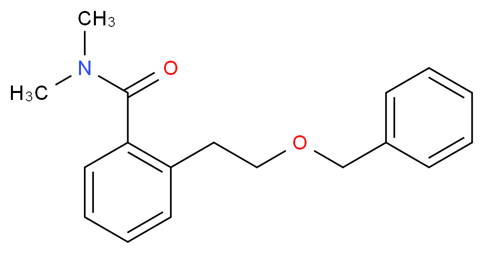 2-[2-(benzyloxy)ethyl]-N,N-dimethylbenzamide_Molecular_structure_CAS_)