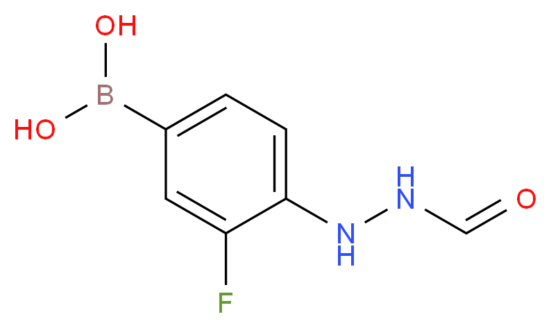 3-Fluoro-4-(hydrazinocarbonyl)benzeneboronic acid_Molecular_structure_CAS_850568-06-8)