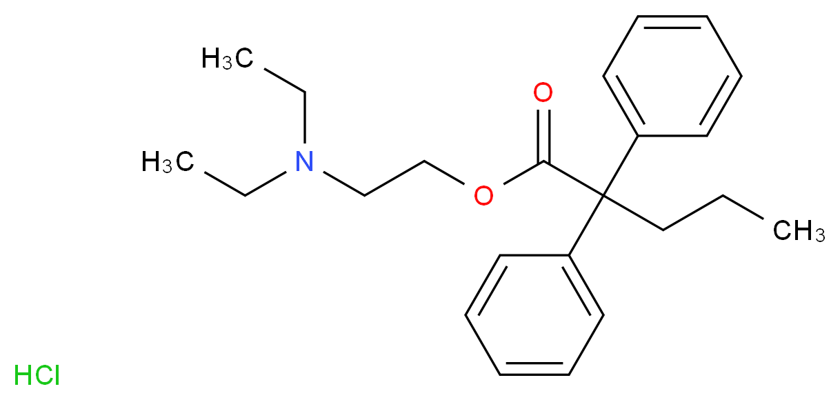Proadifen hydrochloride_Molecular_structure_CAS_62-68-0)