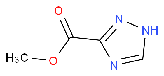 methyl 1H-1,2,4-triazole-3-carboxylate_Molecular_structure_CAS_4928-88-5)