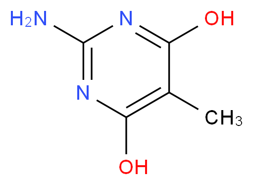 2-amino-5-methylpyrimidine-4,6-diol_Molecular_structure_CAS_)