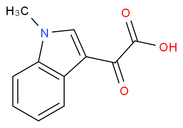 N-Methyl-3-indoleglyoxylic acid_Molecular_structure_CAS_51584-18-0)