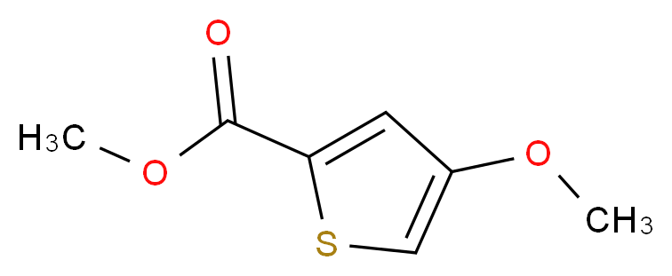 methyl 4-methoxythiophene-2-carboxylate_Molecular_structure_CAS_)