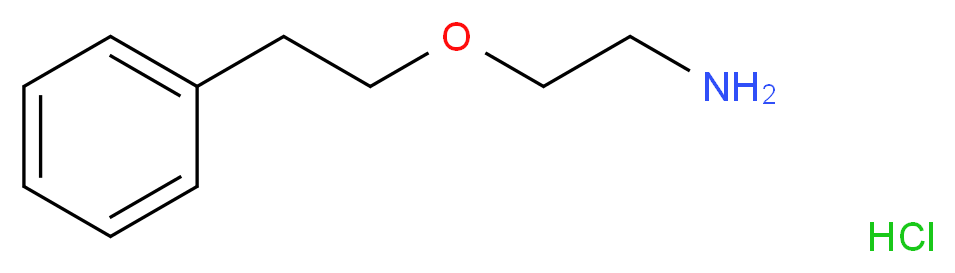 2-(2-phenylethoxy)ethan-1-amine hydrochloride_Molecular_structure_CAS_)