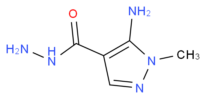 5-Amino-1-methyl-1H-pyrazole-4-carbohydrazide_Molecular_structure_CAS_99347-21-4)