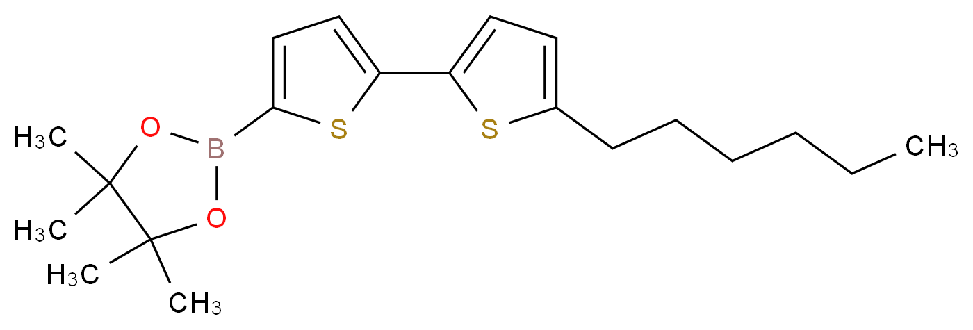 5′-Hexyl-2,2′-bithiophene-5-boronic acid pinacol ester_Molecular_structure_CAS_579503-59-6)