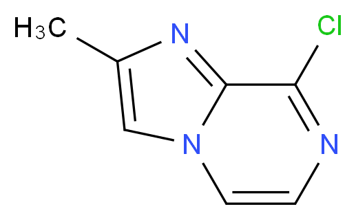 8-Chloro-2-methylimidazo[1,2-a]pyrazine_Molecular_structure_CAS_85333-43-3)