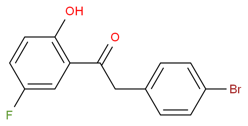2-(4-Bromophenyl)-5'-fluoro-2'-hydroxyacetophenone_Molecular_structure_CAS_)