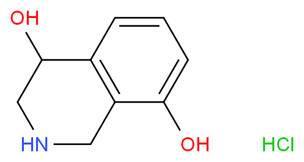 1,2,3,4-Tetrahydro-4,8-isoquinolinediol Hydrochloride_Molecular_structure_CAS_72511-87-6)