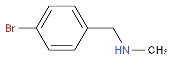 (4-Bromobenzyl)methylamine_Molecular_structure_CAS_699-03-6)