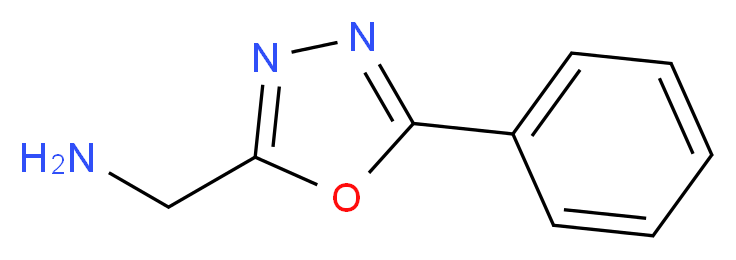 C-(5-Phenyl-[1,3,4]oxadiazol-2-yl)-methylamine_Molecular_structure_CAS_46182-58-5)
