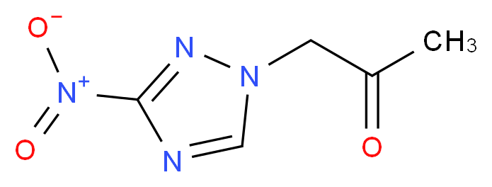 1-(3-nitro-1H-1,2,4-triazol-1-yl)acetone_Molecular_structure_CAS_60728-89-4)