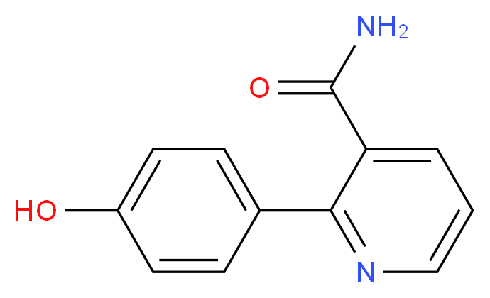 2-(4-hydroxyphenyl)nicotinamide_Molecular_structure_CAS_)